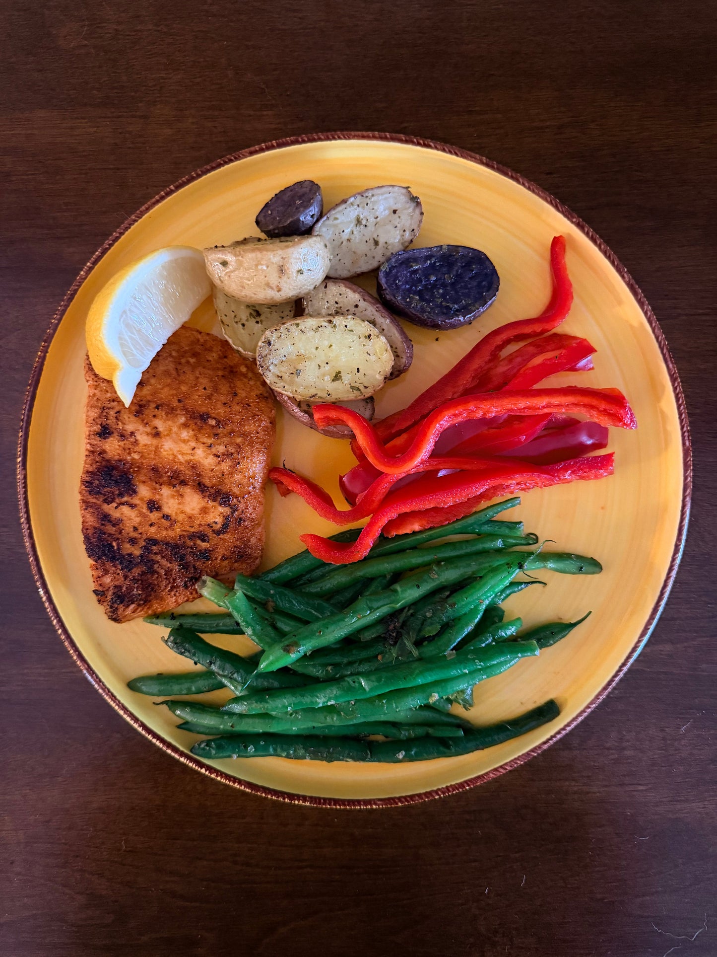 Cajun Roasted Salmon Protein Bowl