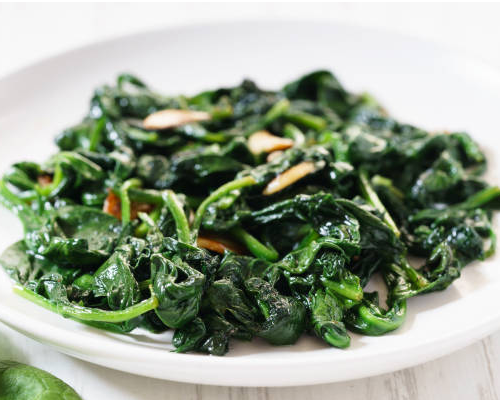 Sautéed Baby Spinach